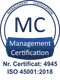 Certificat ISO 45001:2018, nr. 4945, Management Certification